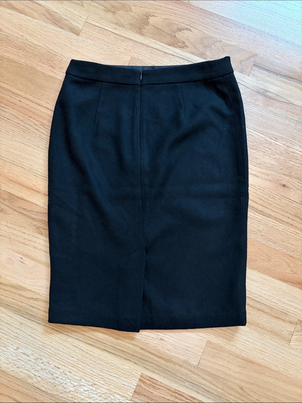 Vintage Willi Smith Black Wool and polyester lined Pencil Skirt Women’s size 2 - Picture 8 of 8